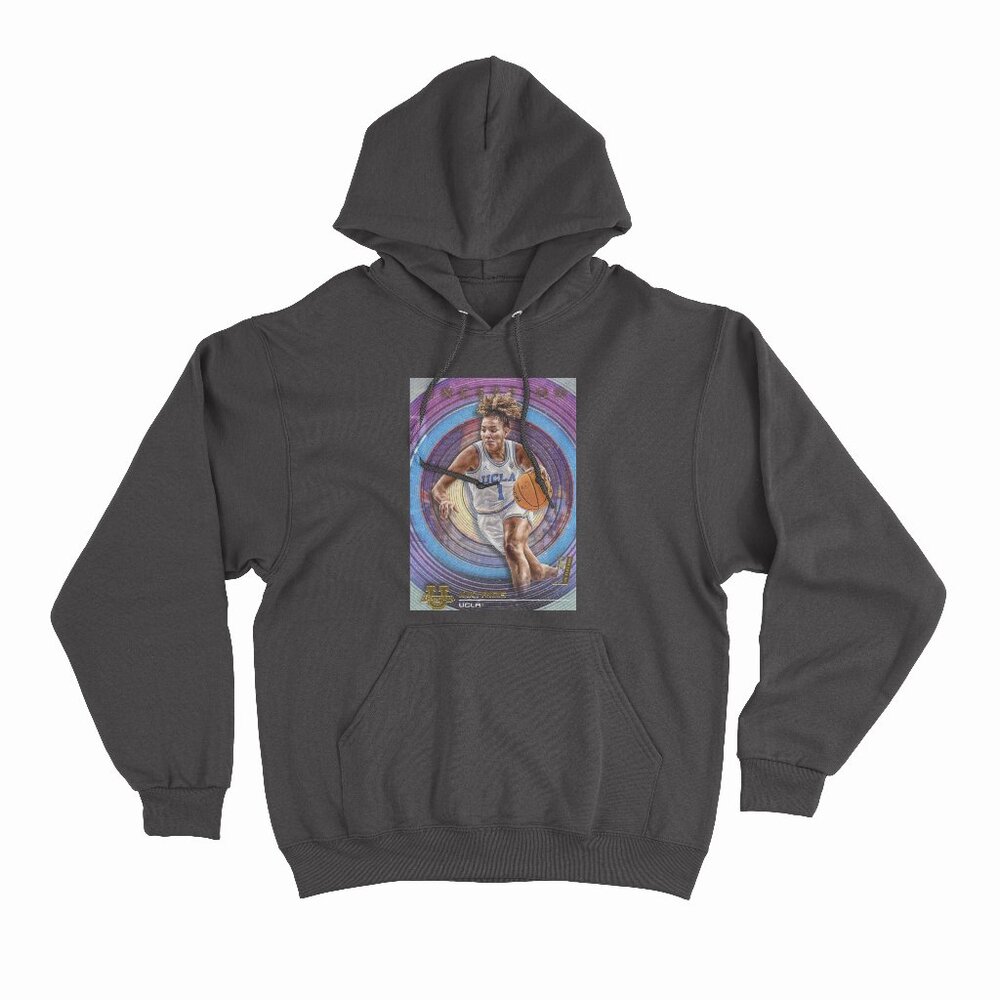 Bowman University Inception KiKi Rice RC UCLA Basketball Black Hoodie
